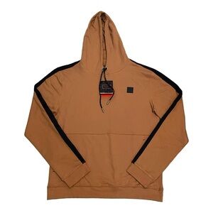 New Ted Baker London Crossover Pieced Hoodie Size Medium Color Lion